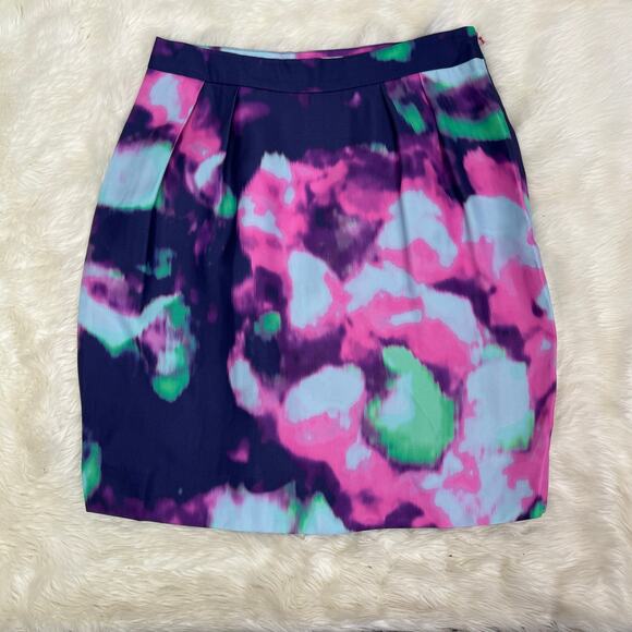 Kate Spade Harry Tailored Skirt Simply Cinema Jumbo Floral Size 6 NWT - Picture 1 of 12